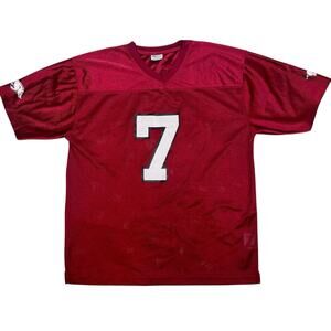 Arkansas Razorbacks #7 Football Jersey Red Adult L Mesh NCAA Team Apparel
